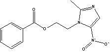 Metronidazole benzoate